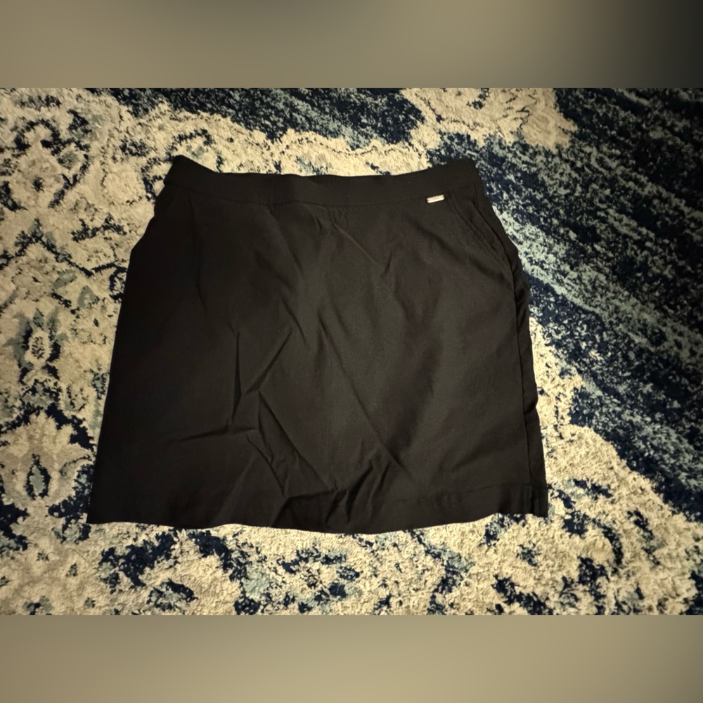 Elegant Rafaella Black Women's Skort